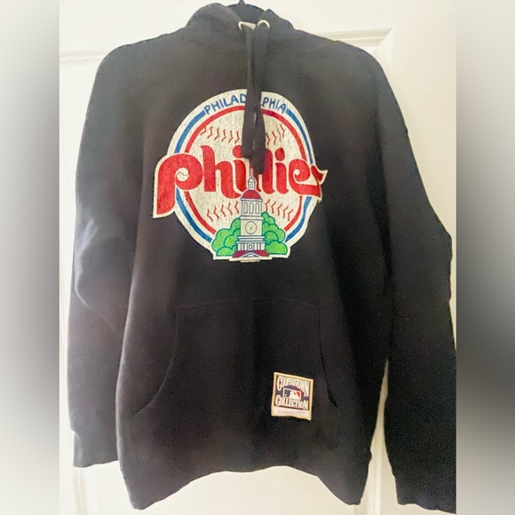 phillies hoodie mitchell and ness